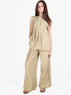 Solada Pantaloni leggeri da donna a gamba larga