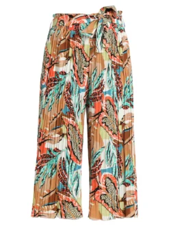 Solada Pantaloni plissettati donna con stampe