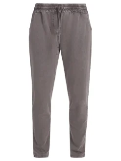 Solada Pantaloni sportivi da donna in cotone con coulisse - taupe