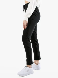 Solada Pantaloni tuta da donna con coulisse - nero