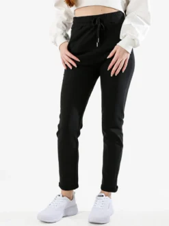 Solada Pantaloni tuta da donna con coulisse - nero