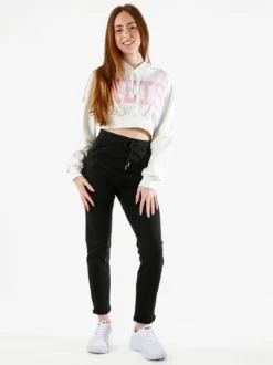 Solada Pantaloni tuta da donna con coulisse - nero
