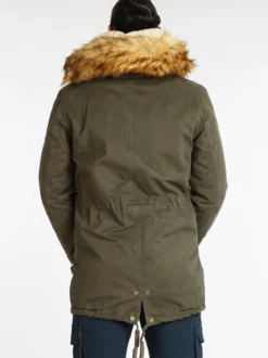 Solada Parka sfoderabile con cappuccio e pelo