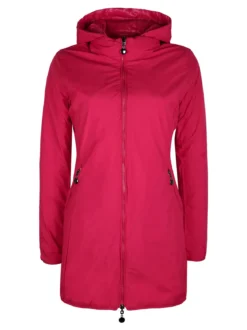 Solada Piumino donna lungo reversibile con cappuccio