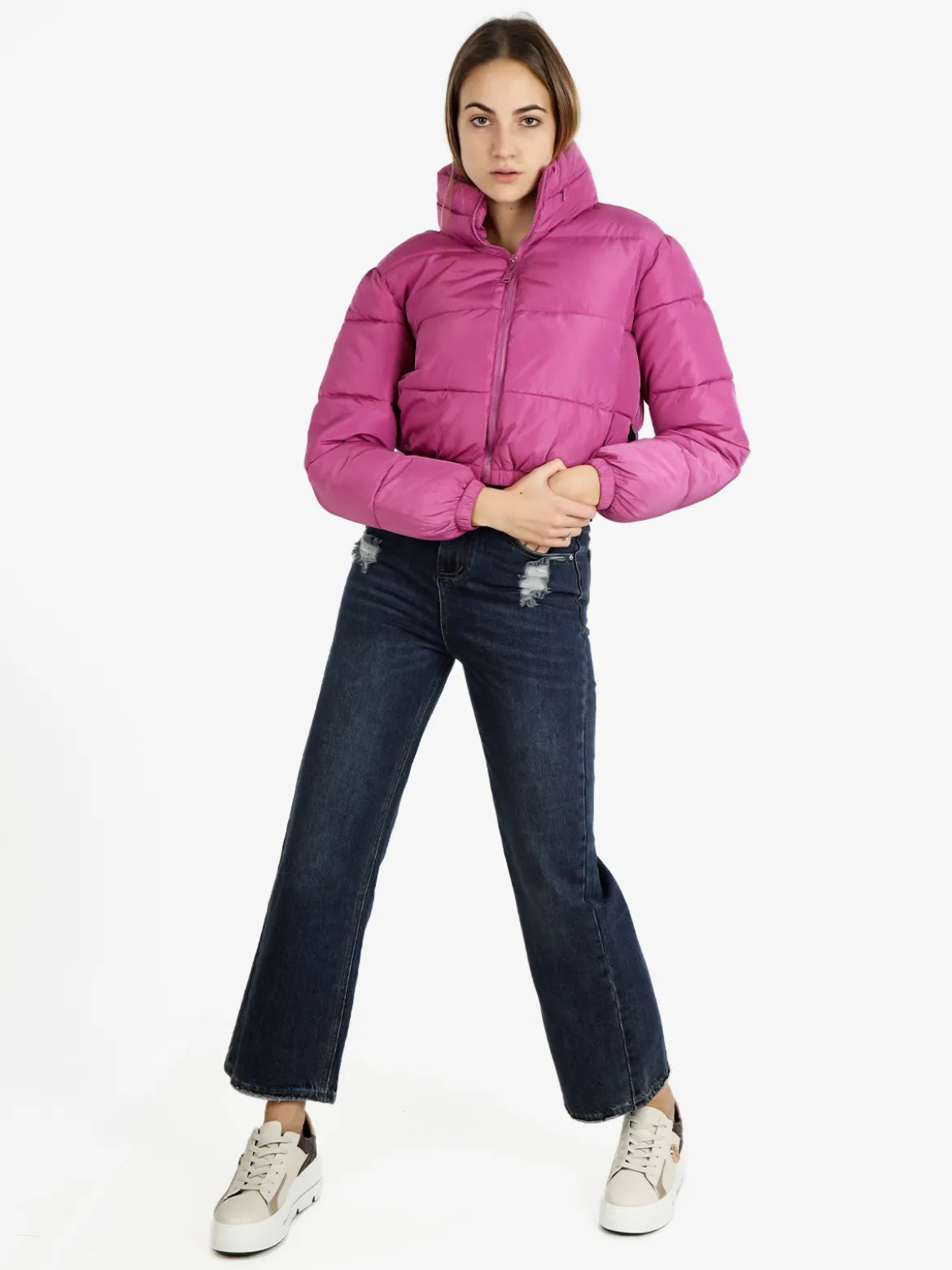 Solada Piumino donna puffer cropped