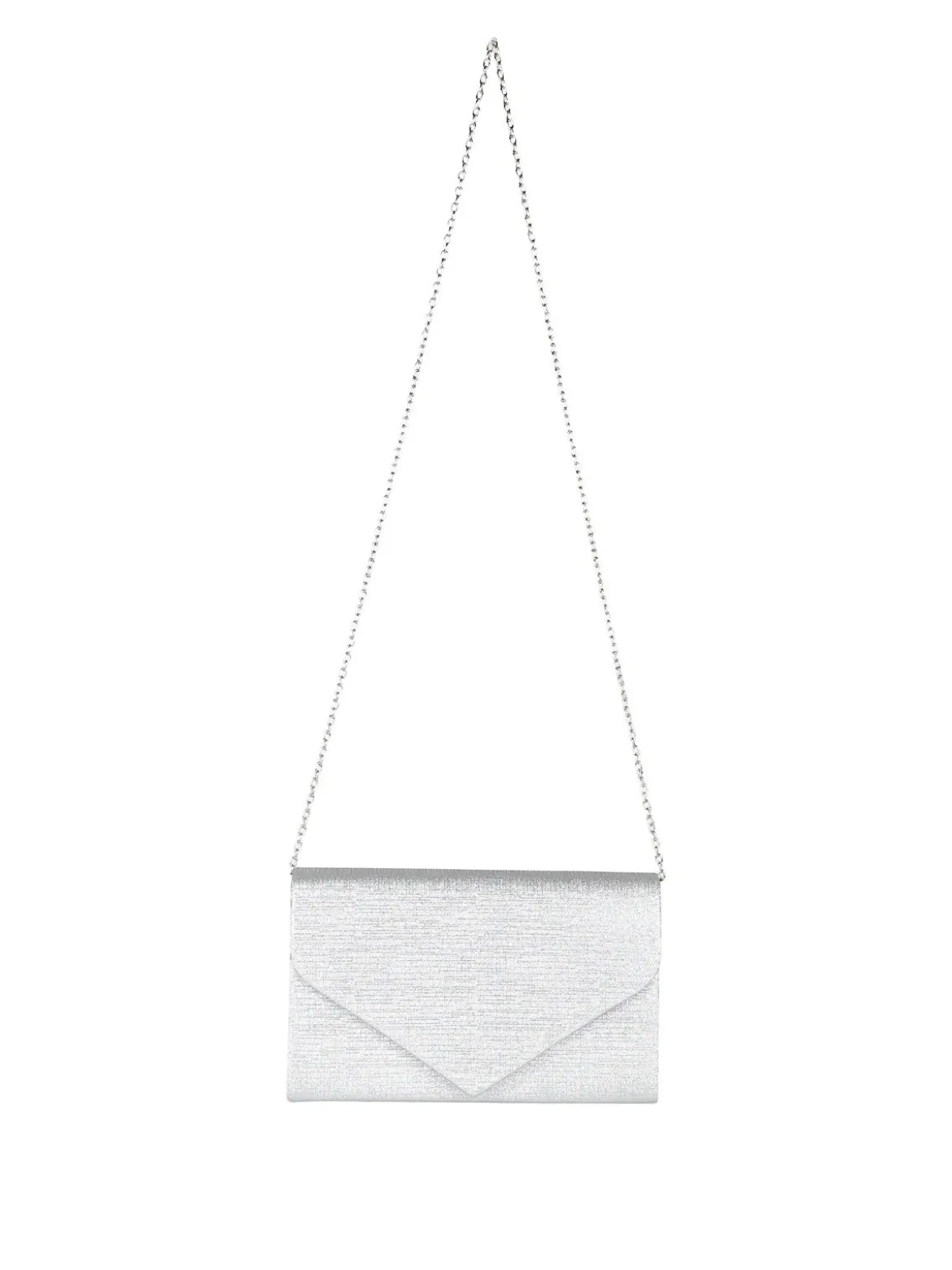 Solada Pochette donna brillantinata - argento