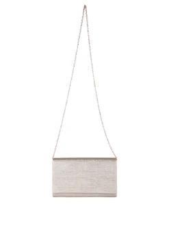 Solada Pochette donna con lurex - champagne