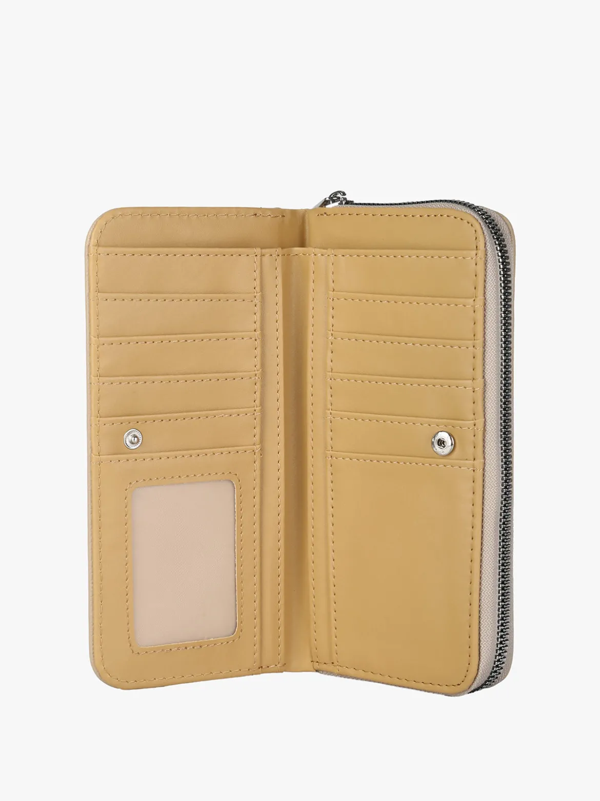 Solada Portafoglio da donna con borchie - khaki