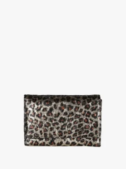 Solada Portafoglio donna crespo animalier
