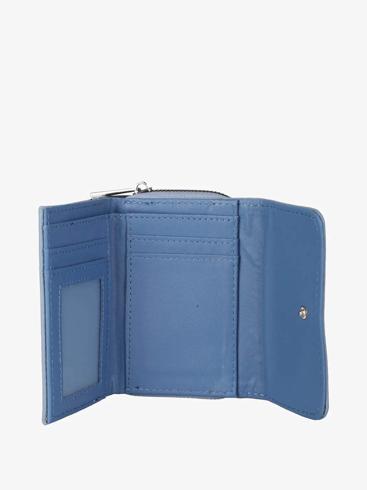 Solada Portafoglio mini da donna con borchie - blu