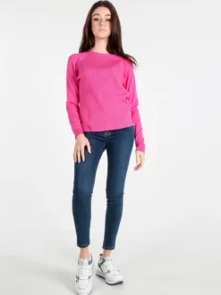 Solada Pullover donna in maglia a costine