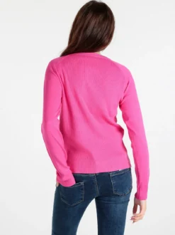Solada Pullover donna in maglia a costine