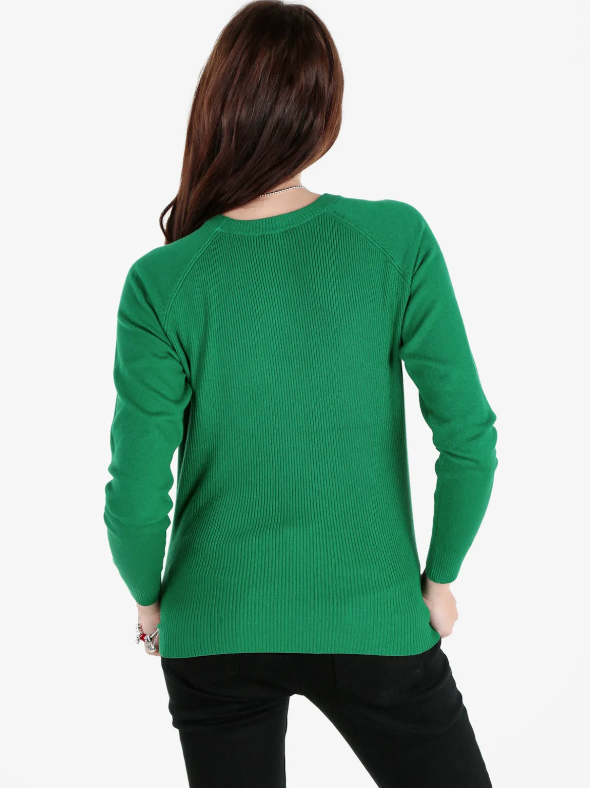 Solada Pullover donna in maglia a costine