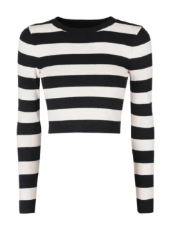 Solada Pullover donna in maglia a righe orizzontali
