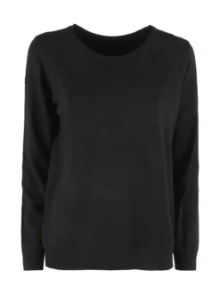 Solada Pullover donna in maglia - nero