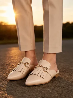 Solada Sabot in pelle donna