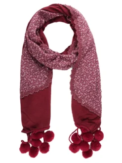 Solada Sciarpa donna con pom pon