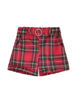 Solada Shorts da bambina scozzesi