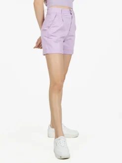 Solada Shorts donna a vita alta in cotone