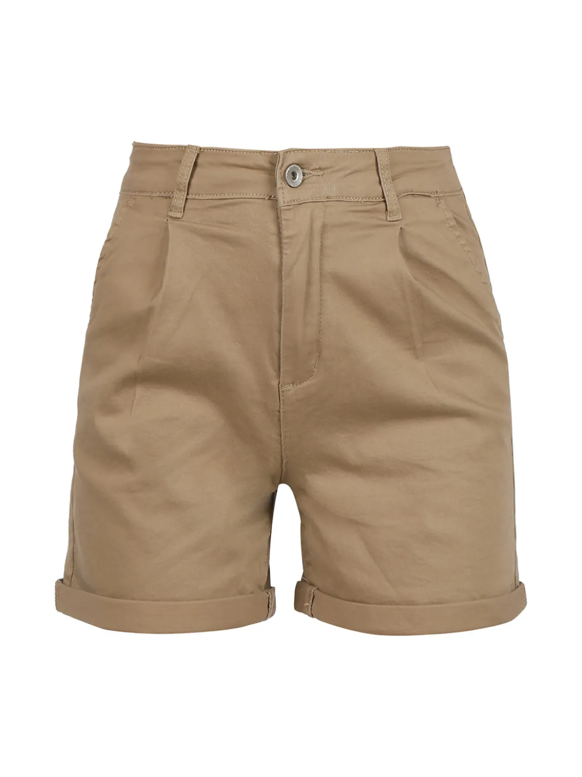 Solada Shorts donna a vita alta in cotone