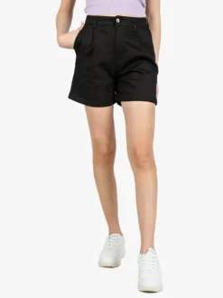 Solada Shorts donna a vita alta in cotone