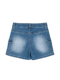 Solada Shorts in jeans da bambina con tasconi laterali