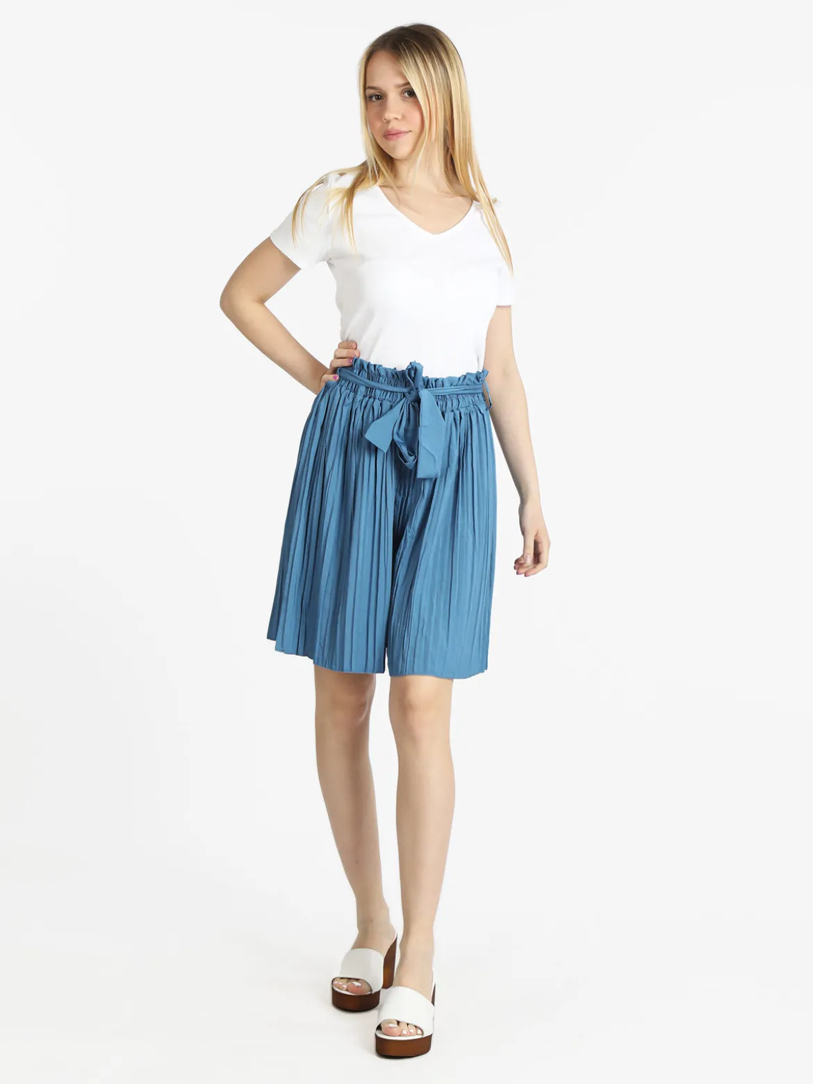 Solada Shorts leggeri donna con cintura