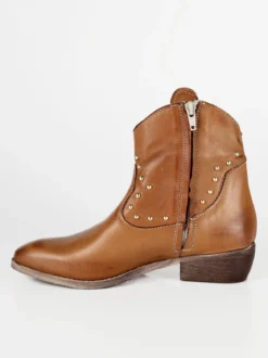 Solada Stivaletti in pelle donna con borchie