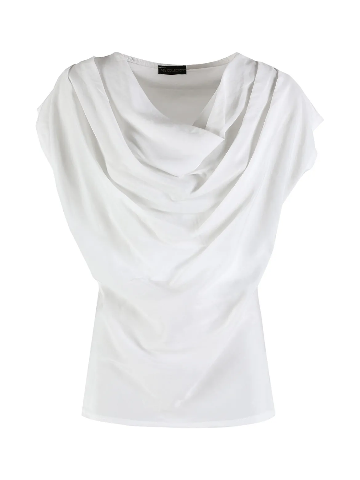 Solada Top da donna con scollo a cascata