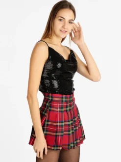 Solada Top donna con lurex