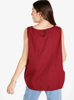 Solada Top donna oversize in cotone