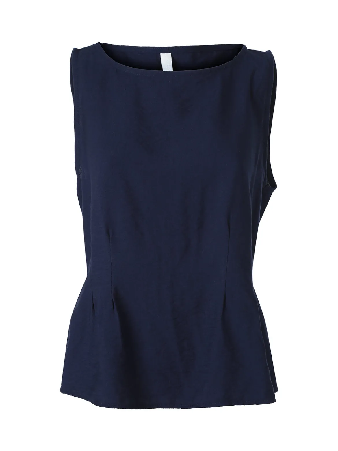 Solada Top smanicato da donna in viscosa - blu scuro