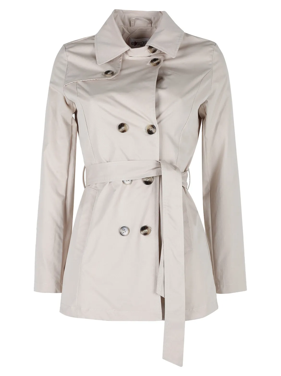 Solada Trench donna con bottoni a doppiopetto