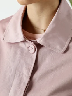 Solada Trench impermeabile da donna con bottoni - rosa