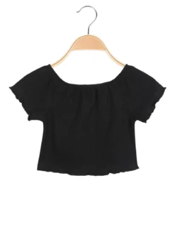 Solada T-shirt cropped bambina manica corta