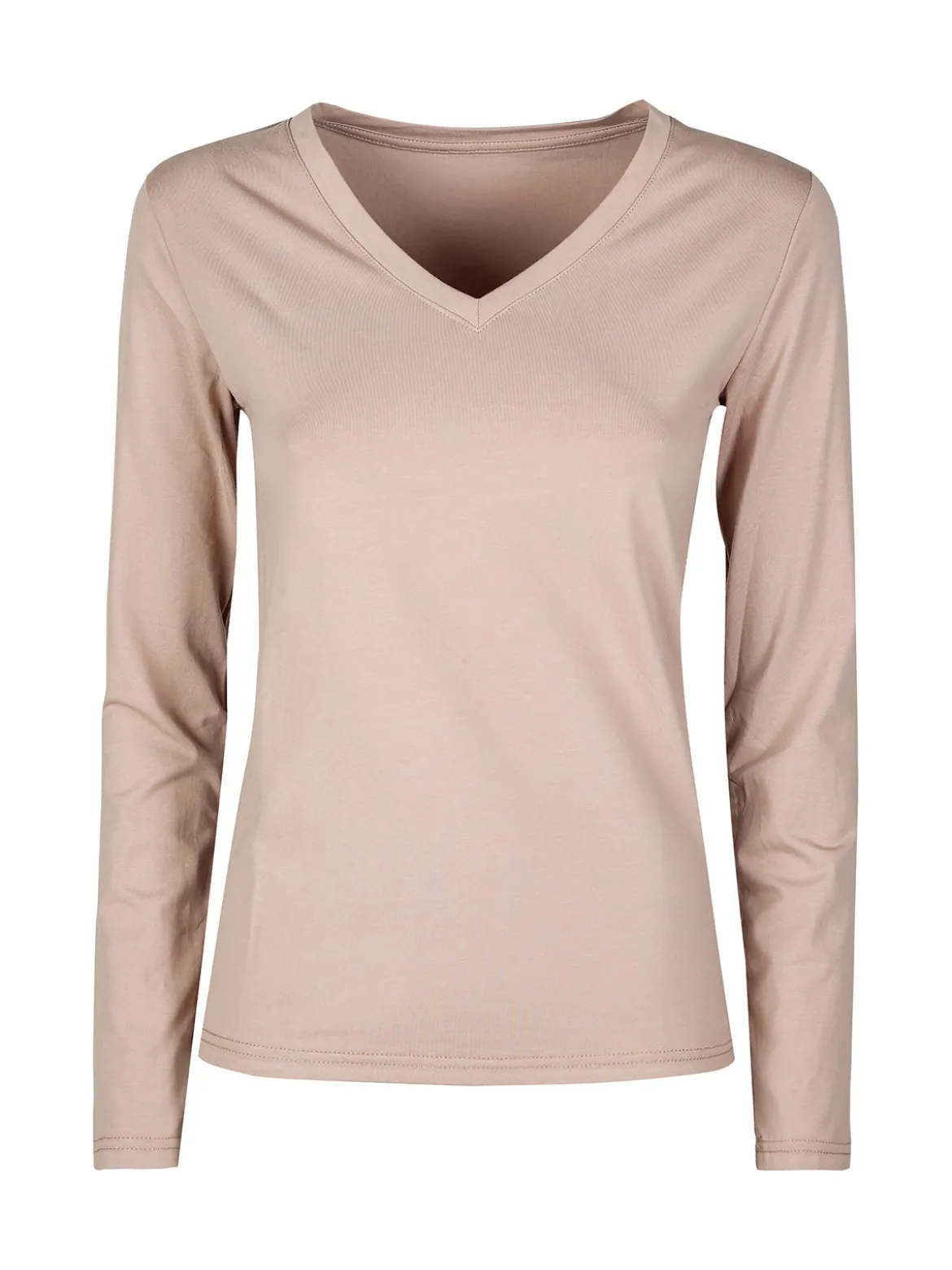 Solada T-shirt donna a maniche lunghe con scollo V