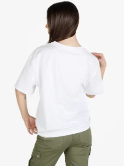 Solada T-shirt donna con stampa disegno e strass