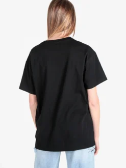 Solada T-shirt donna in cotone con stampa e strass decorativi