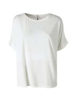 Solada T-shirt donna leggera a maniche corte - bianco
