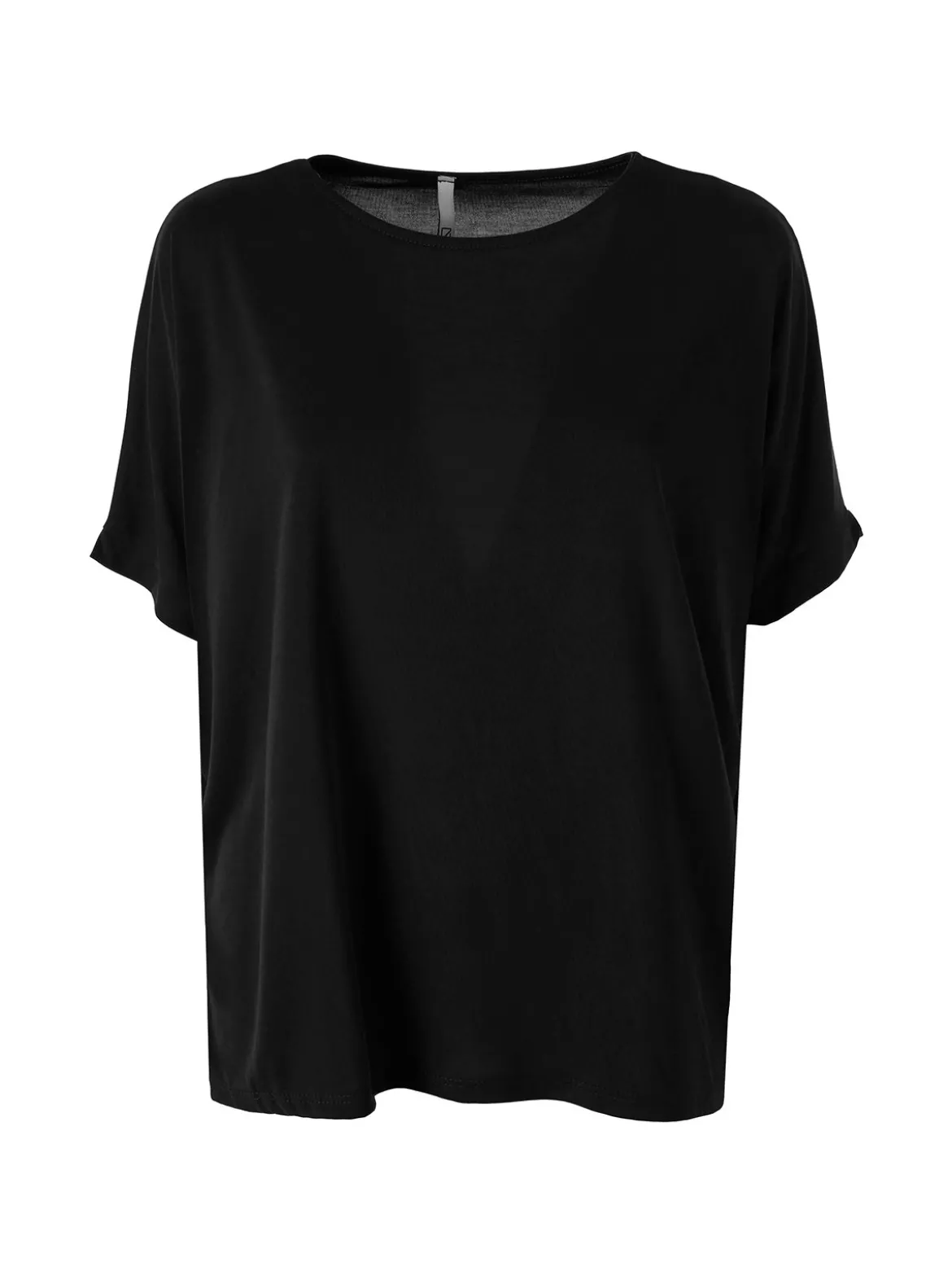 Solada T-shirt donna leggera a maniche corte - nero