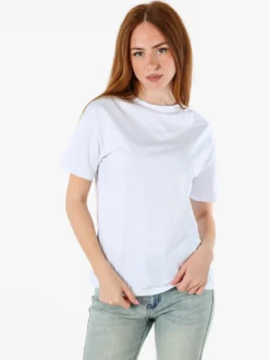 Solada T-shirt donna oversize in cotone elasticizzato - bianco
