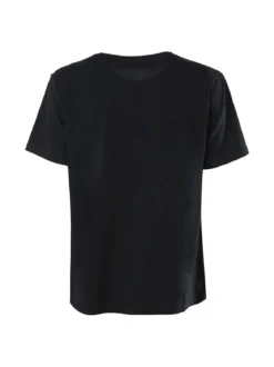Solada T-shirt donna oversize in cotone - nero