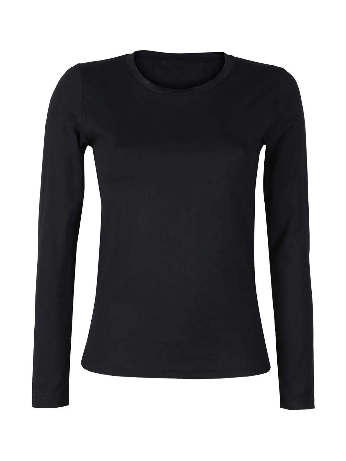 Solada T-shirt girocollo da donna a maniche lunghe