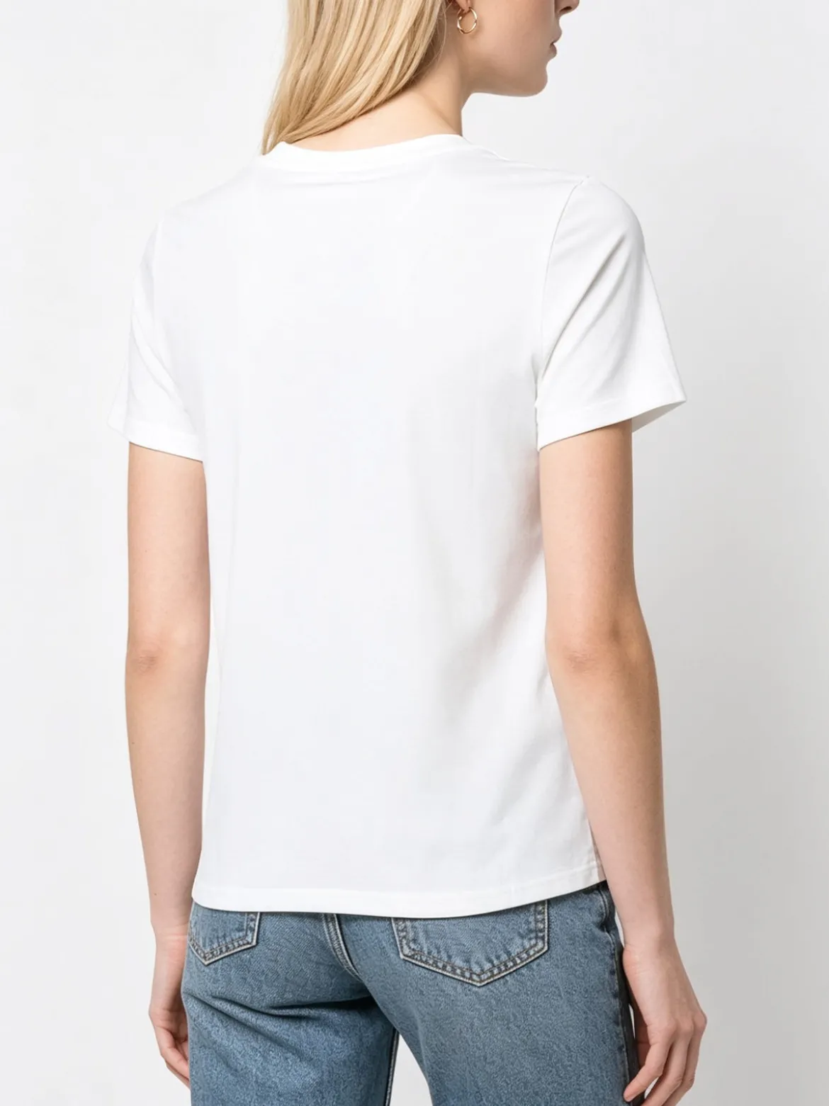 Solada T-shirt girocollo da donna - bianco