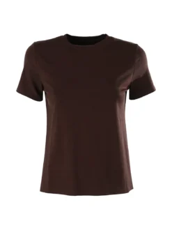 Solada T-shirt girocollo da donna - moro