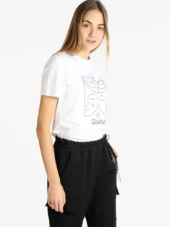 Solada T-shirt manica corta donna segno zodiacale Gemelli