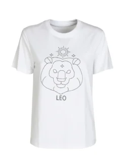 Solada T-shirt manica corta donna segno zodiacale Leone