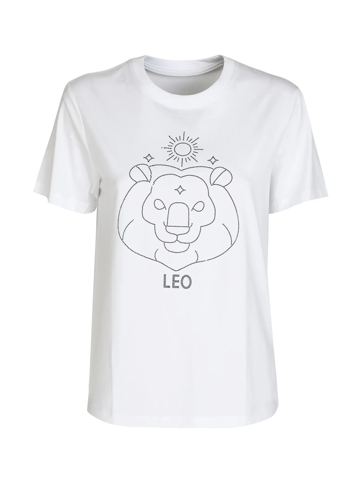 Solada T-shirt manica corta donna segno zodiacale Leone