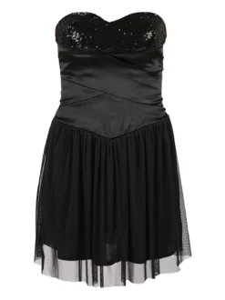 Solada Vestito corto con scollo a cuore
