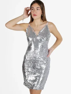 Solada Vestito corto da donna con paillettes